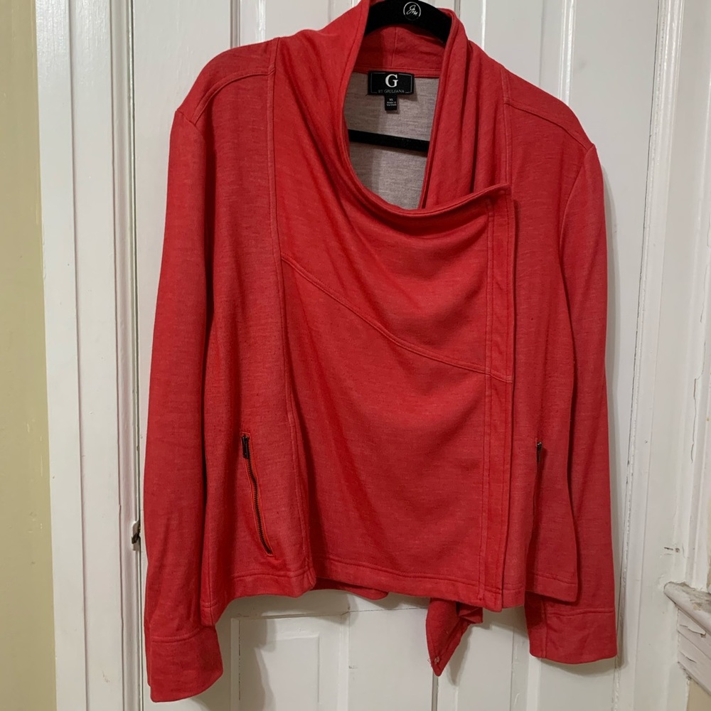 Moto Styled Cardigan - Picture 2 of 7